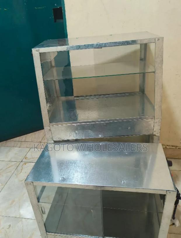 Chips Warmer/Food Warmer Glass Display C-01