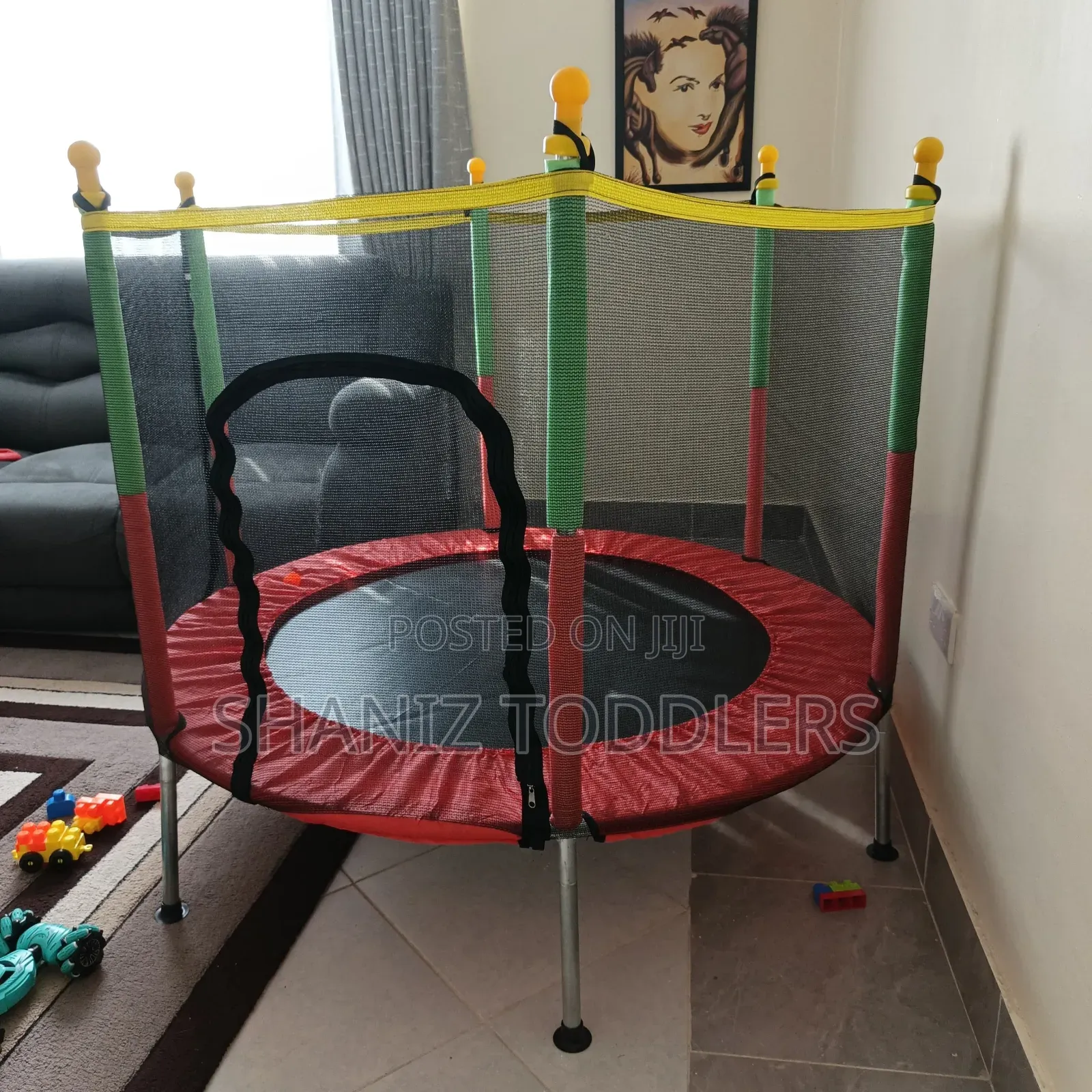 4ft Round Toddler Trampoline