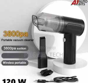 *Rechargable 2in1 Vacuum Cleaner (3800pa Suction + Led Light