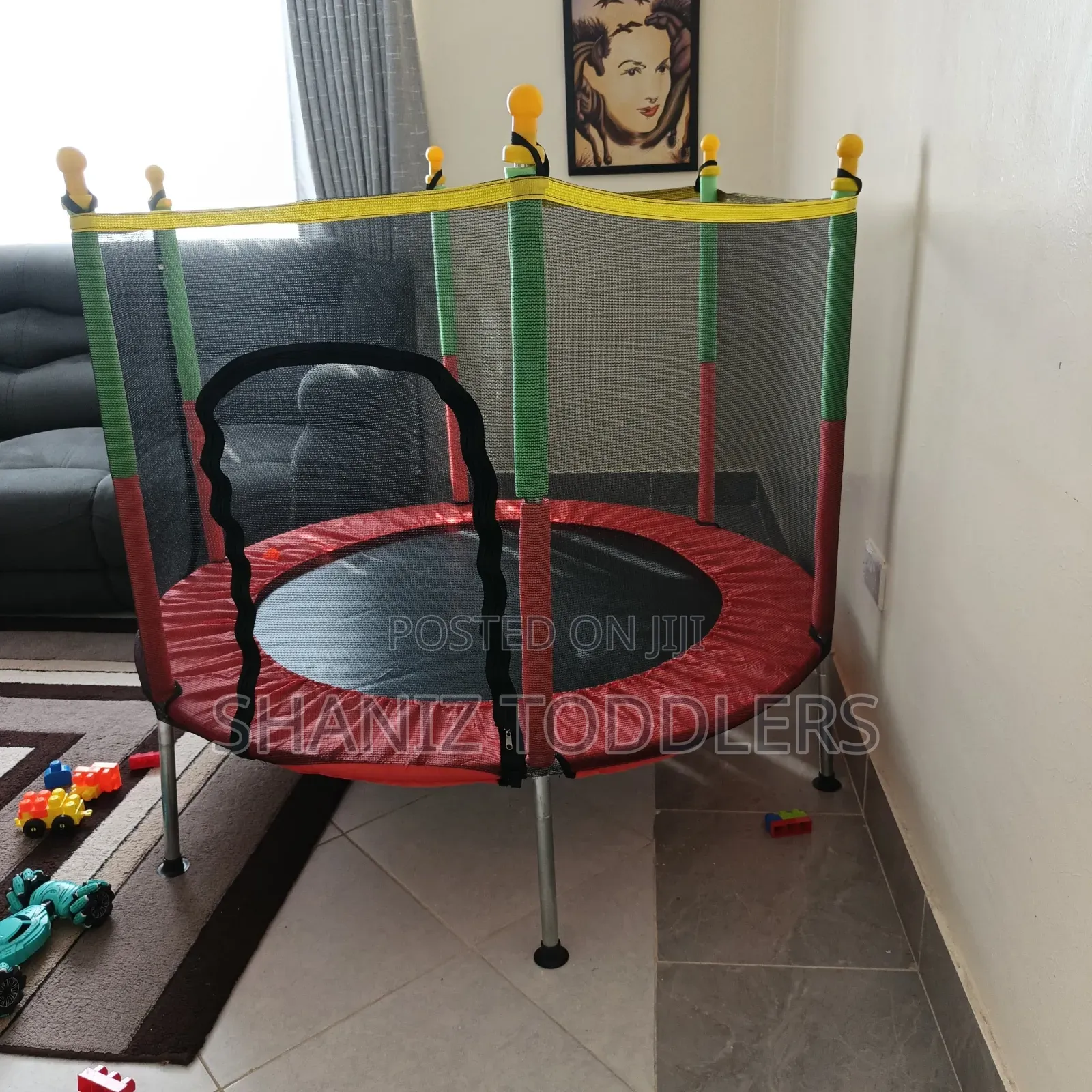 4ft Compact Kids Trampoline