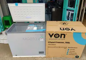 198ltrsvon Chest Deep Freezer / Silver Color Vf/R/168