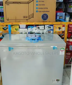 250litres Von Deep Freezer / Silver Color Vf/R/250