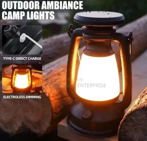 Solar/Rechargeable Lantern Lamp