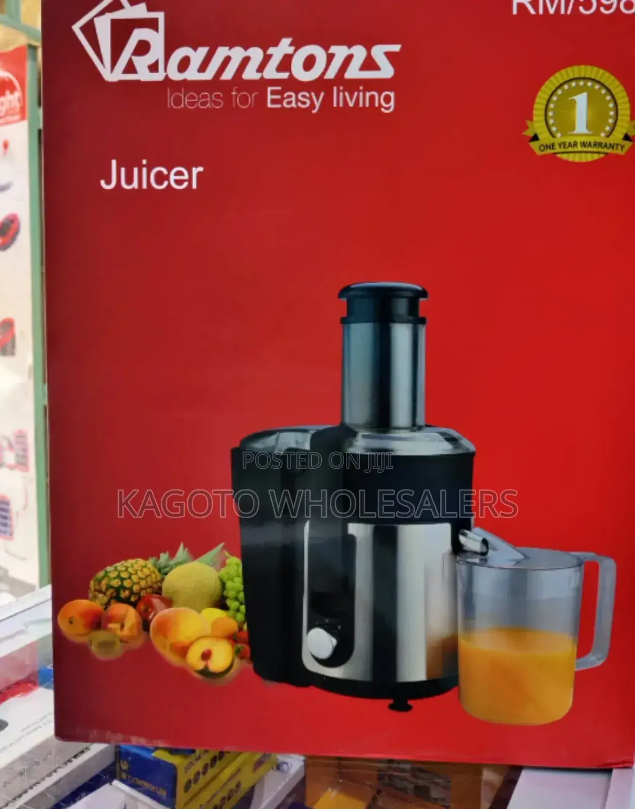 *Ramtons Juicer Rm58 800w/ Durable