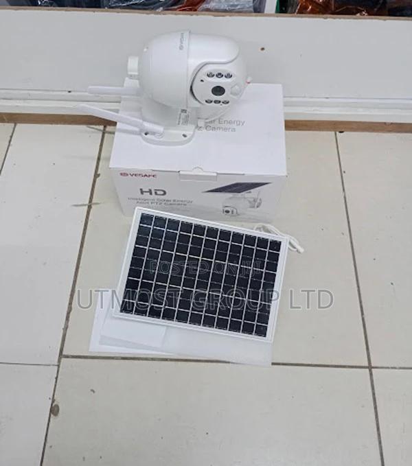 Ubox 4g Solar-powered Outdoor Ptz Cam – Color Night Vision - main view