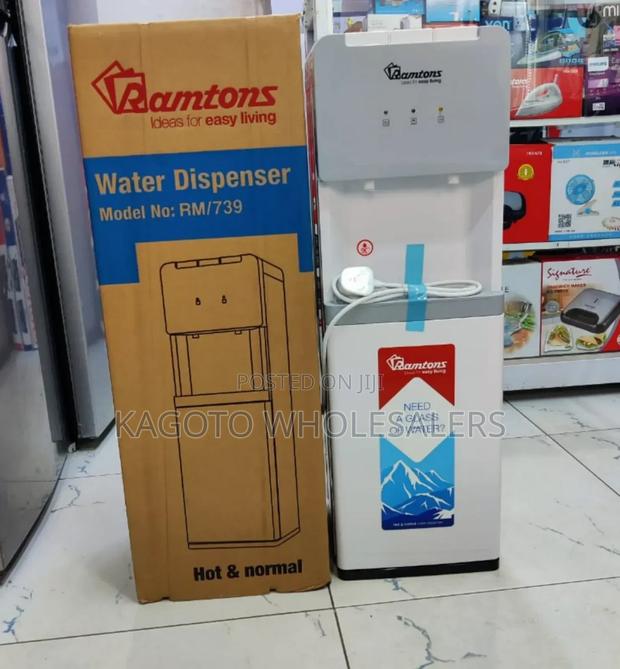 Ramtons Water Dispenser Hot ,Normal Rm79/Silver Hn