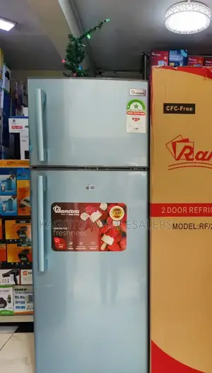 Ramtons Double Door Fridge 213litres 3 Star Rf249/Dd-F