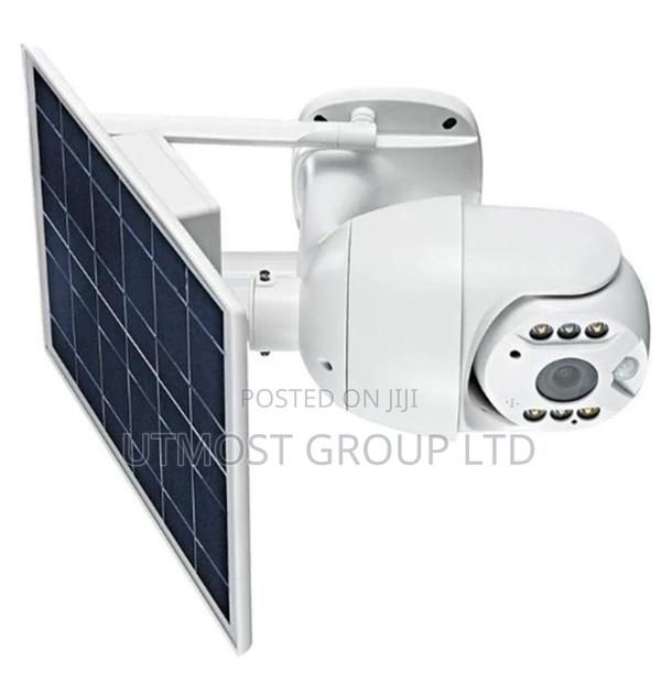 Ubox Solar Light Solar Powered 4g GSM/ Wifi PTZ 360 Camera - main view