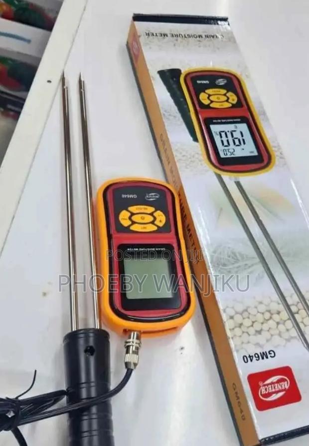 Portable Cereal Moisture Meter