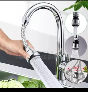 *Metallic Tap Faucet Extender.