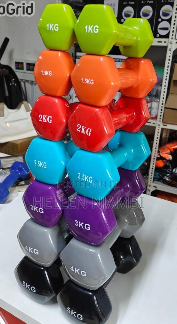 1kg to 5kgs Aerobic Dumbbells