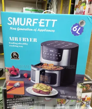 Air Fryer Capacity 6l Multifunction Food Processor