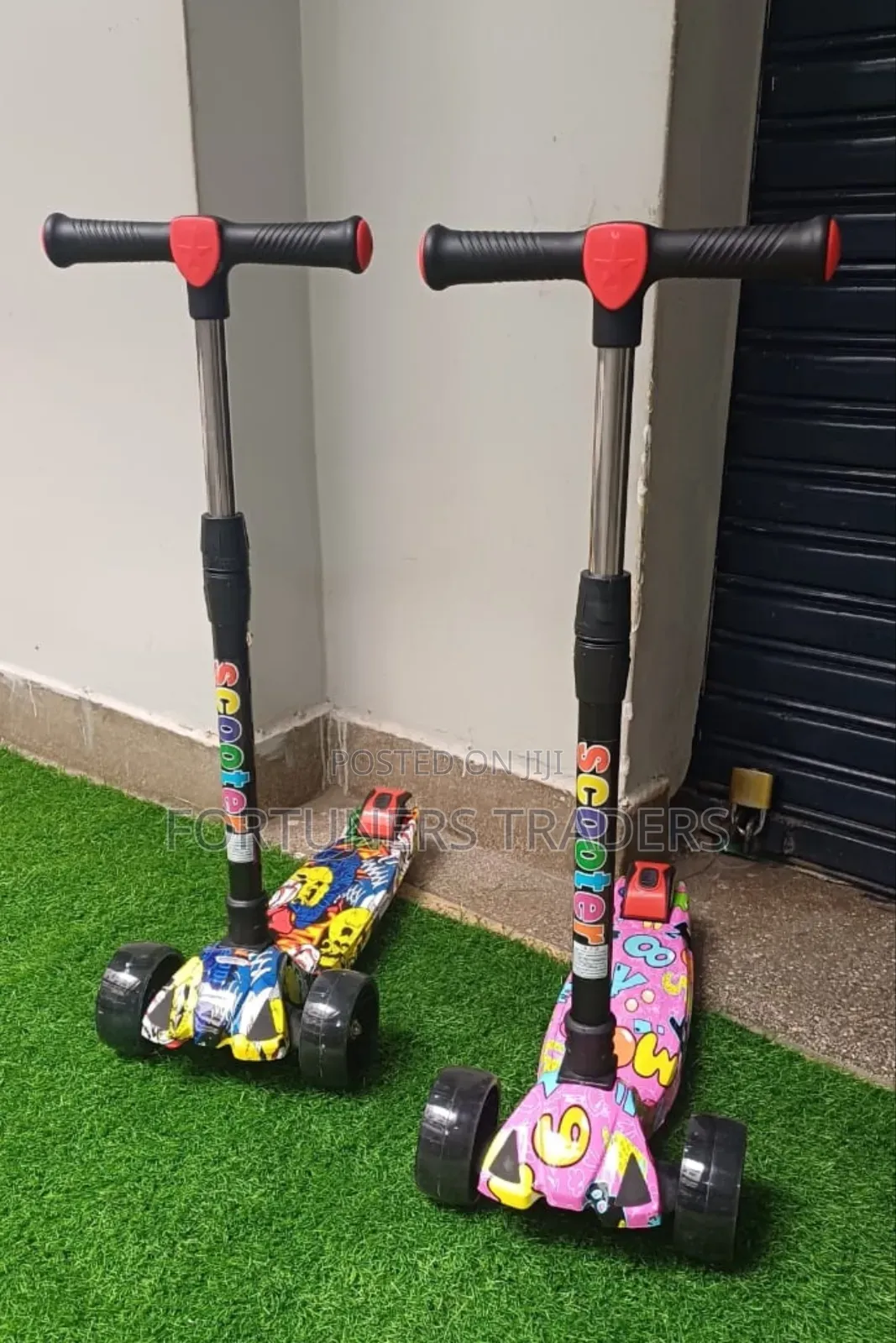 Graffiti Scooter With Lights and Music