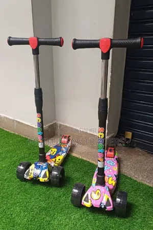 Graffiti Scooter With Lights and Music