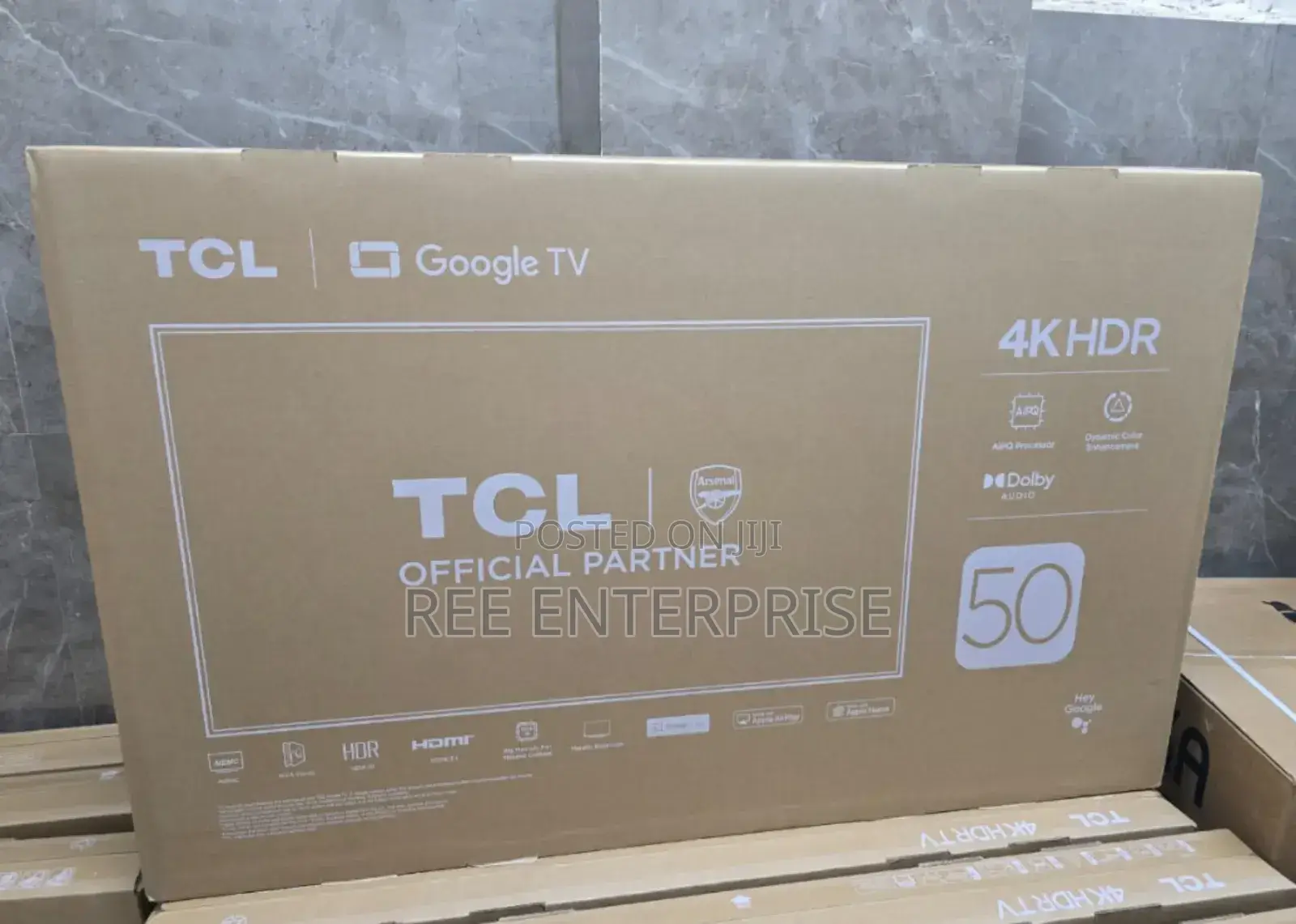 TCL 50 Inches Smart Android Uhd Tv