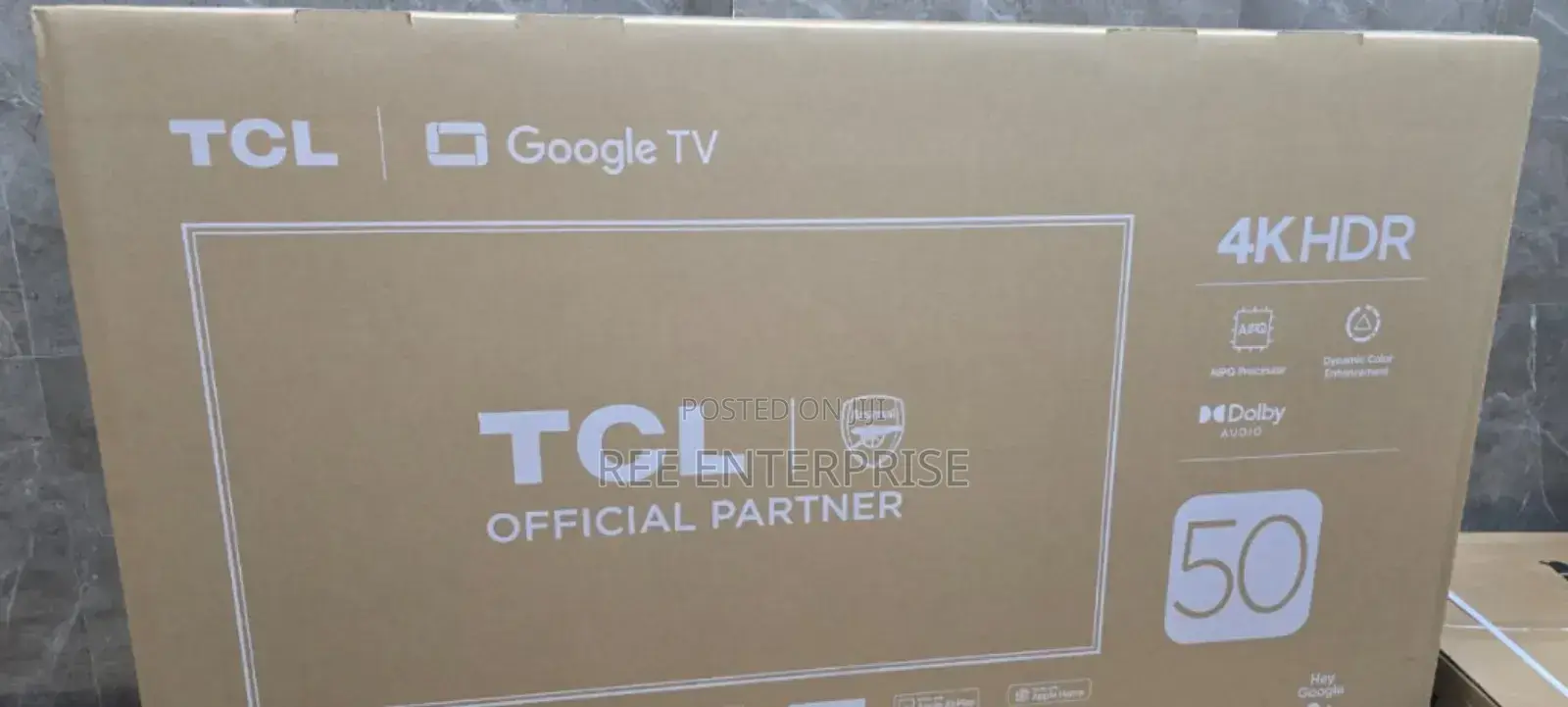 TCL 50 Inches Smart Android Uhd Tv