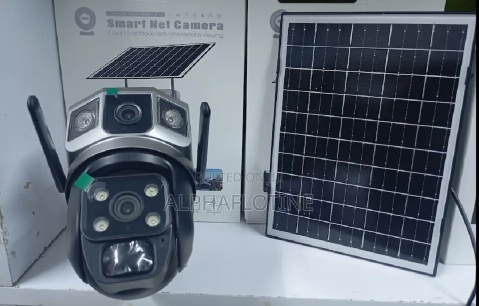 Solar Camera 4g Duo Lens Sim Slot 4mp PTZ