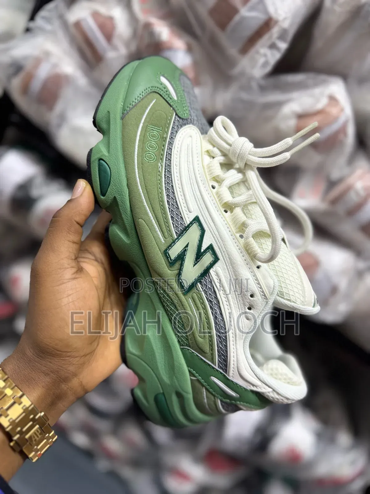 New Balance 1000 Mallard Green
