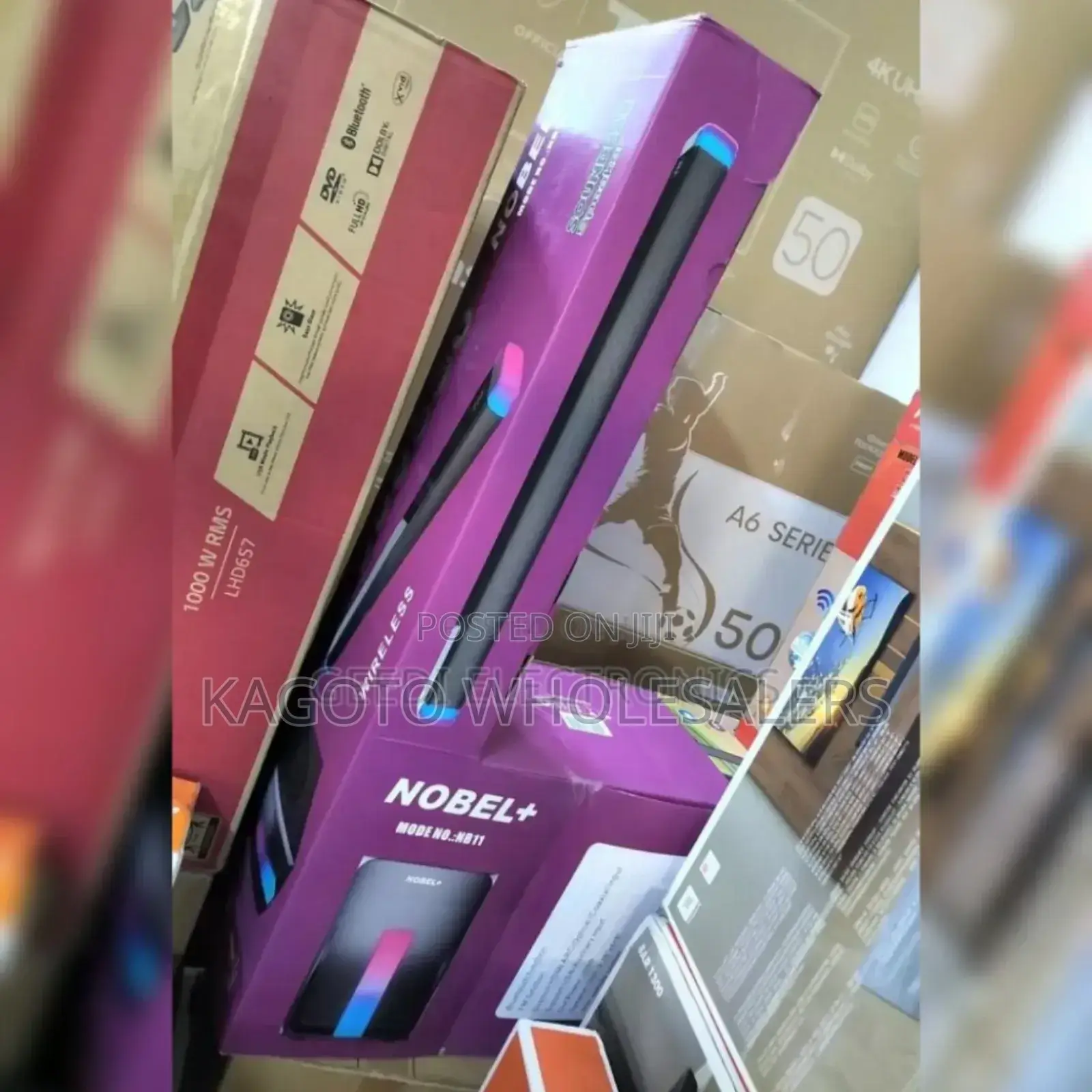 High Bass. Wall Mountable - Nbv11 Sound Bars