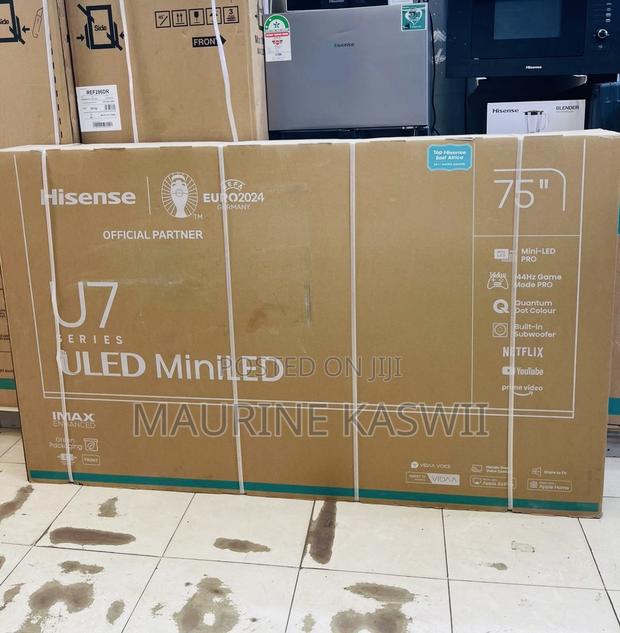 Hisense 75 Inch 75u7nken Mini-Led Uled Smart Tv