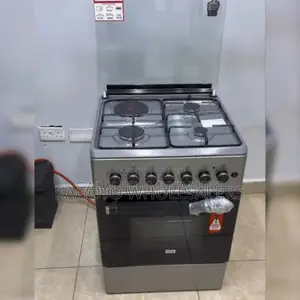 With a Back Hot Plate - Mika 58by58 Standing Cooker