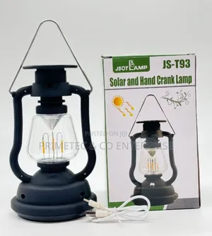 Solar and Hand Crank Lamp