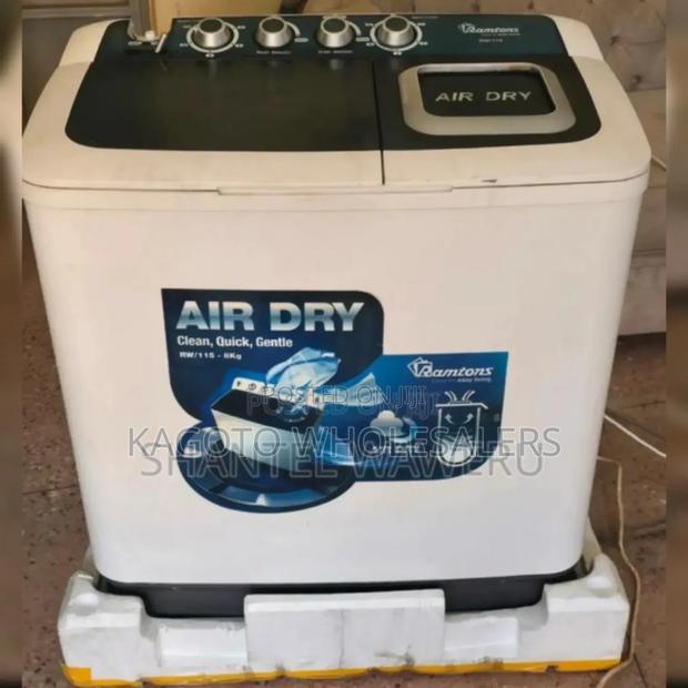 Two Tab - 12kgs Ramtons Washing Machine - main view
