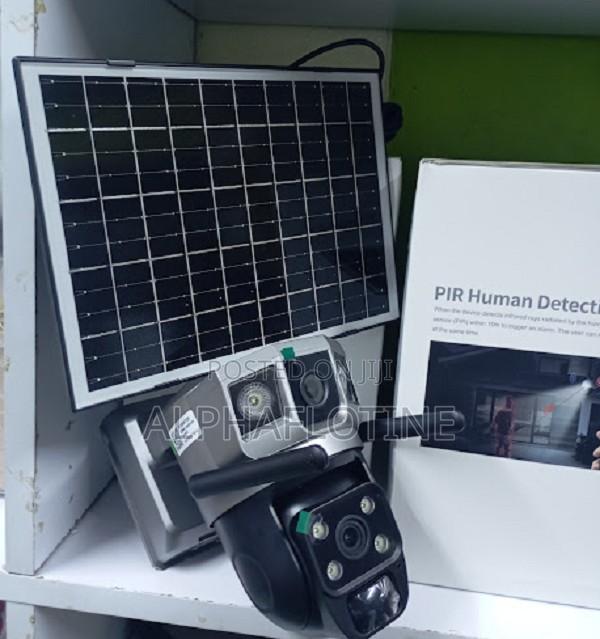 4mp Dual Lens 4g PTZ Solar Camera Surveillance