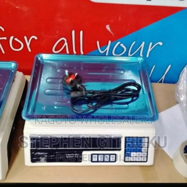 Rechargeable - Digital Weighing Scale - main view