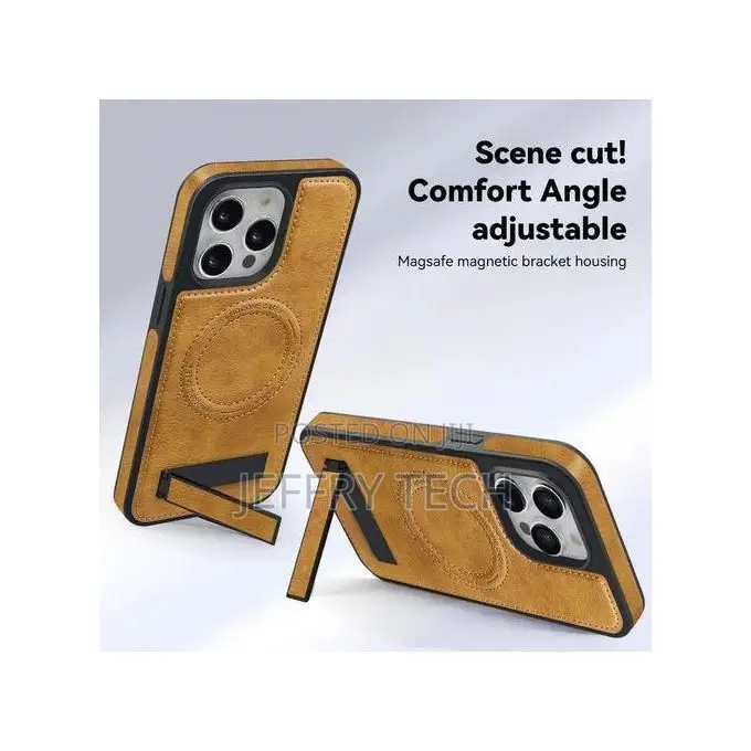iPhone 16 Pro Max Case Luxury Business Genuine Leather