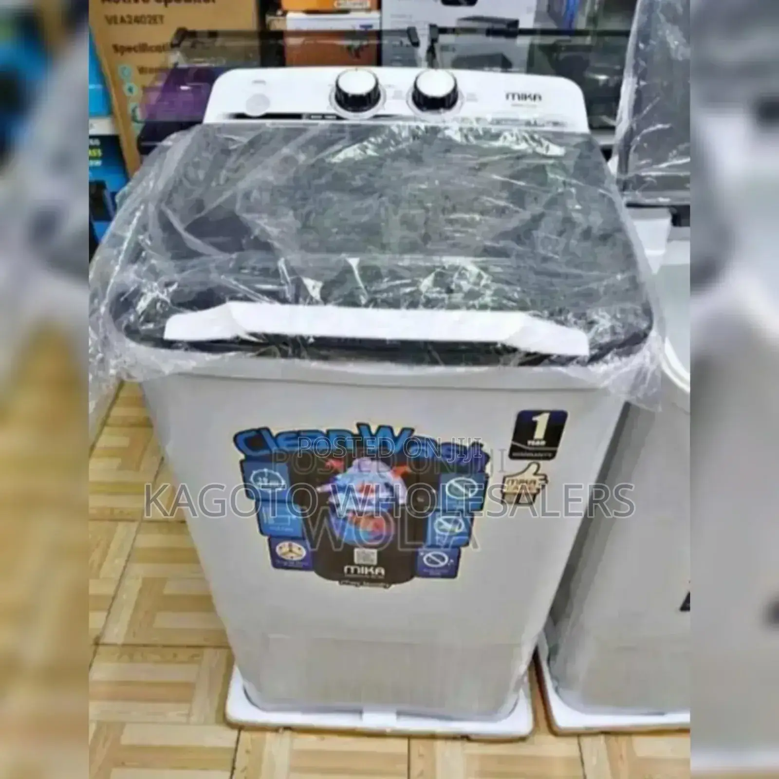 With 1year Warranty -Mika 6kg Washing Machine