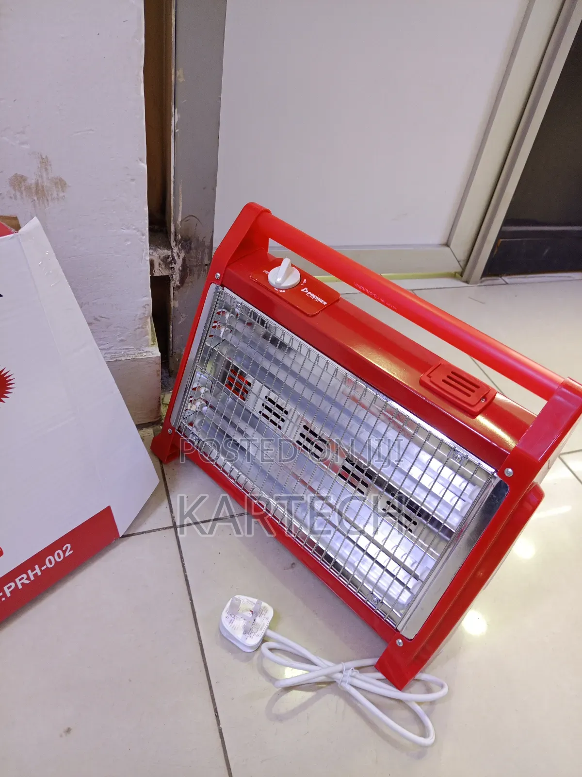 Premier 800w/1600w Quartz Heater With Fan and Humidifier
