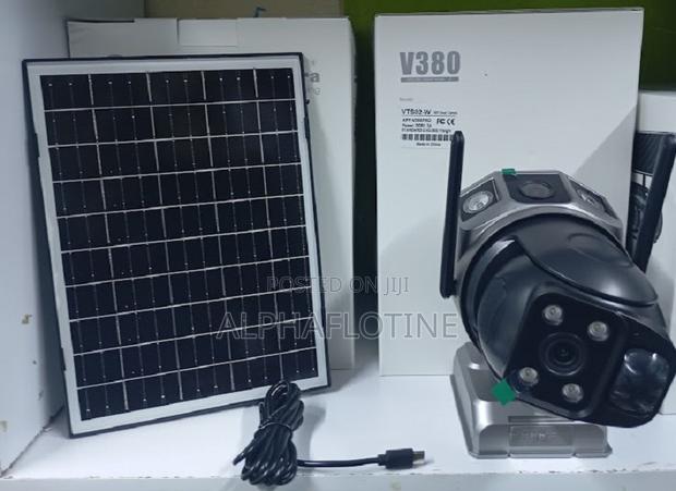 V380 4g PTZ Solar Powered CCTV Camera