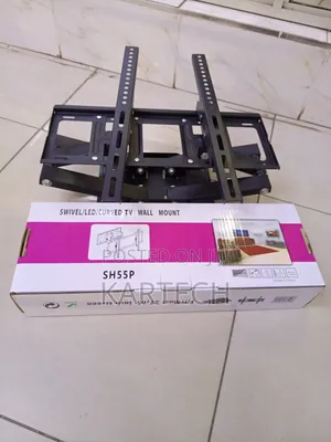 Double Arm Swivel Wall Mount Sh55p 32 to 65 Inches 50kg