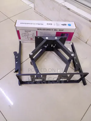 Double Arm Swivel Tv Wall Mount Sh55p 32-65inch Upto 50kg