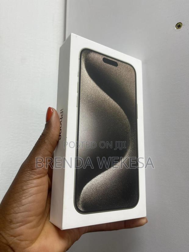New Apple iPhone 15 Pro Max 512 GB Black - main view