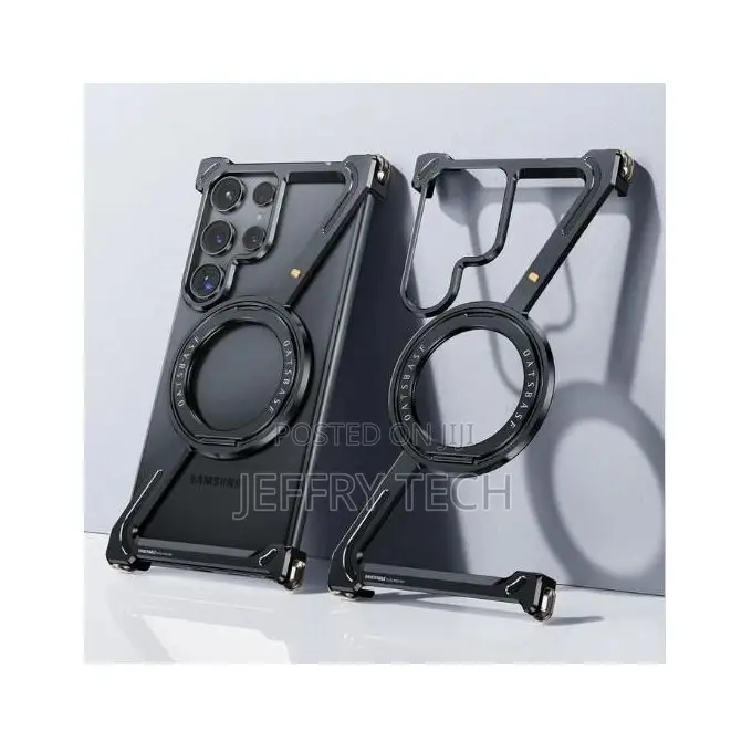 Samsung S25 Ultra Metal Frameless Armor – Minimalist Case