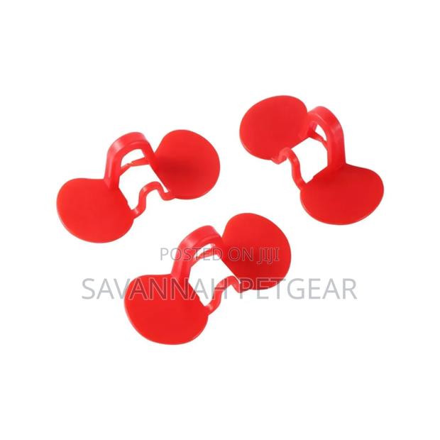 Plastic Chicken Eye Glasses for Poultry Pheasant Farm -100pc - thumbnail 5