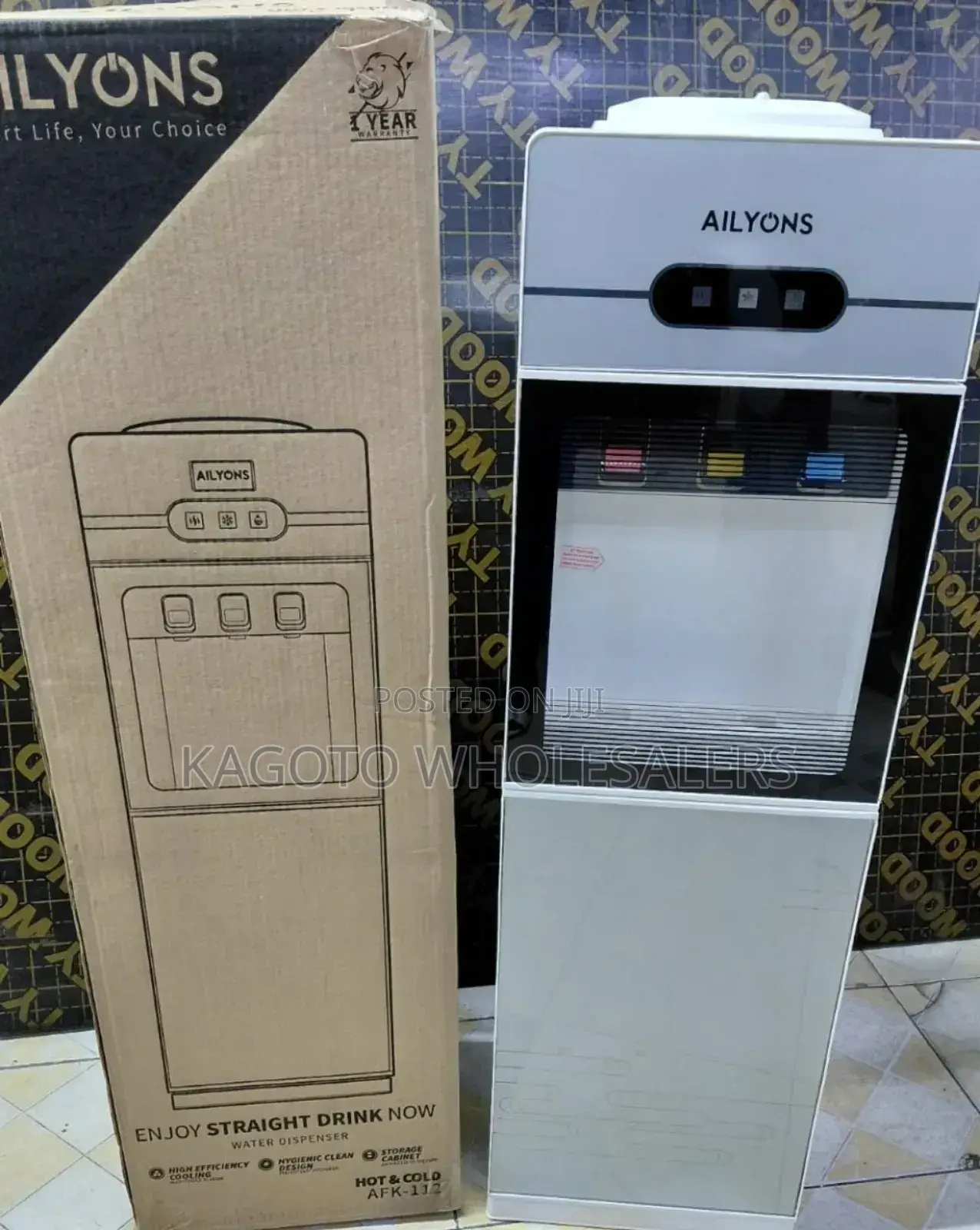 Water Dispenser 3 Taps Ailoyns