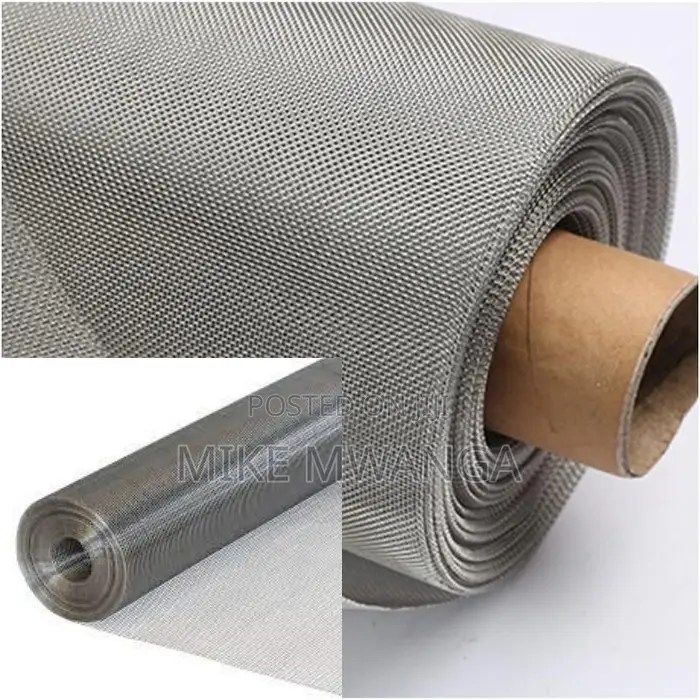18-Gauge Stainless Steel Mesh Roll (30m)