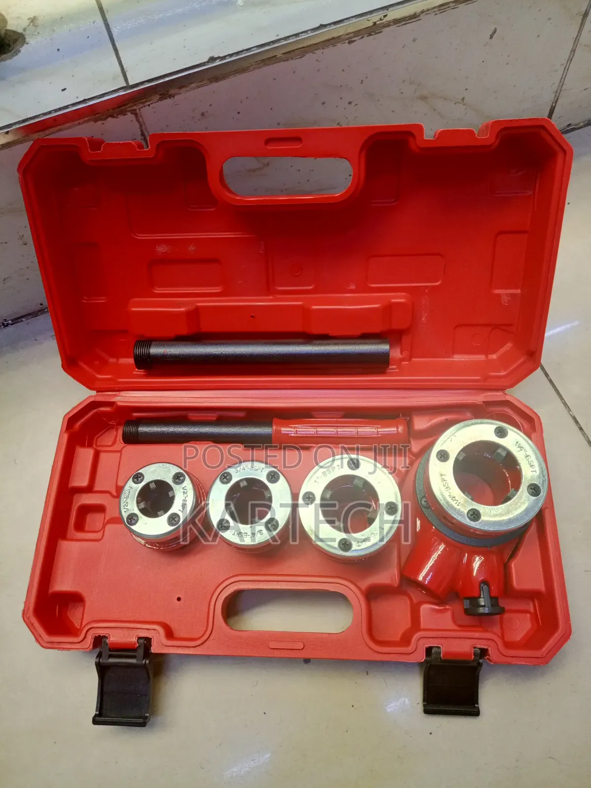 Portable Ratchet Pipe Threader Kit