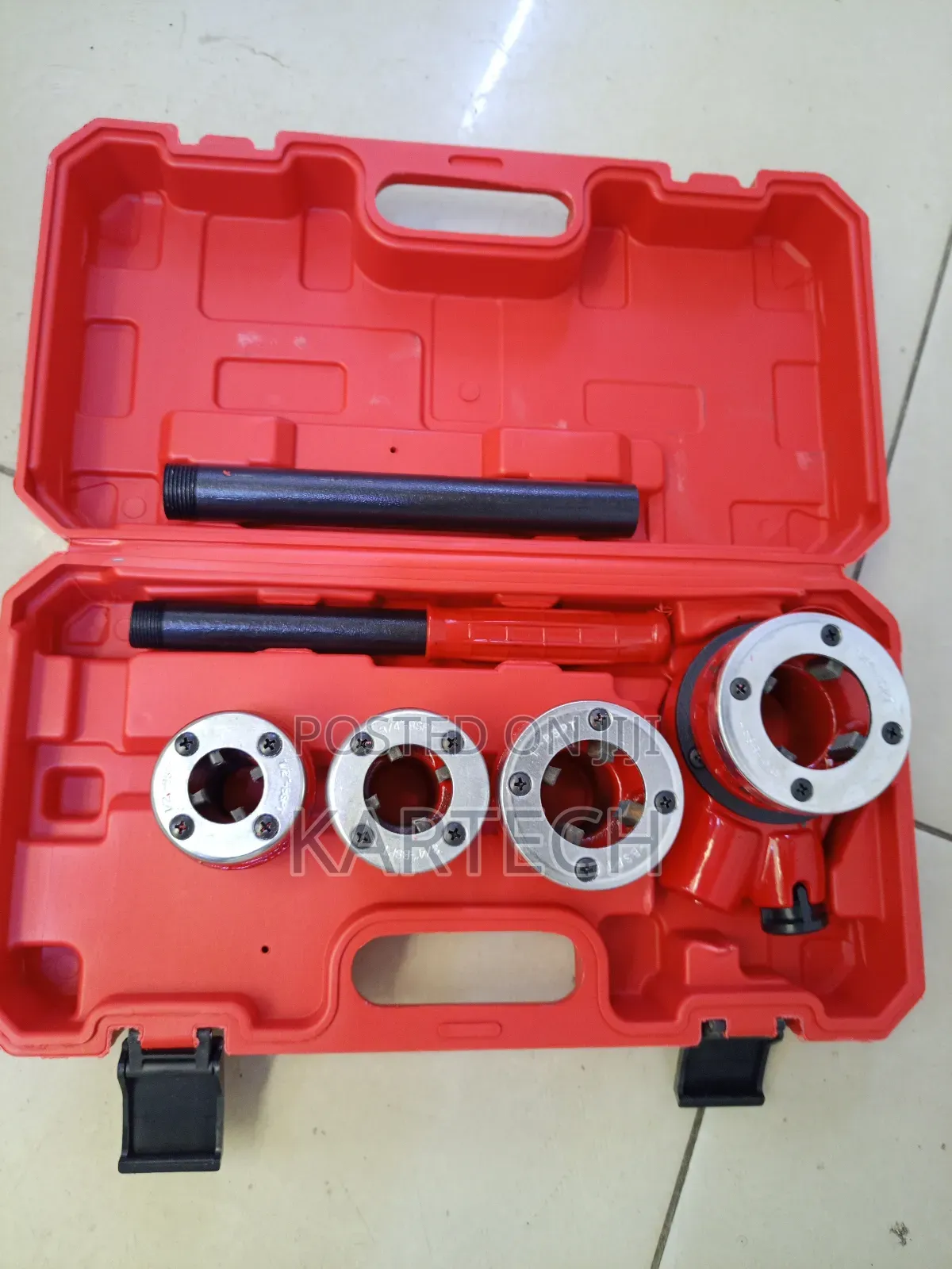 Rachet Die Stock 1/2", 3/4", 1", 1-1/4"