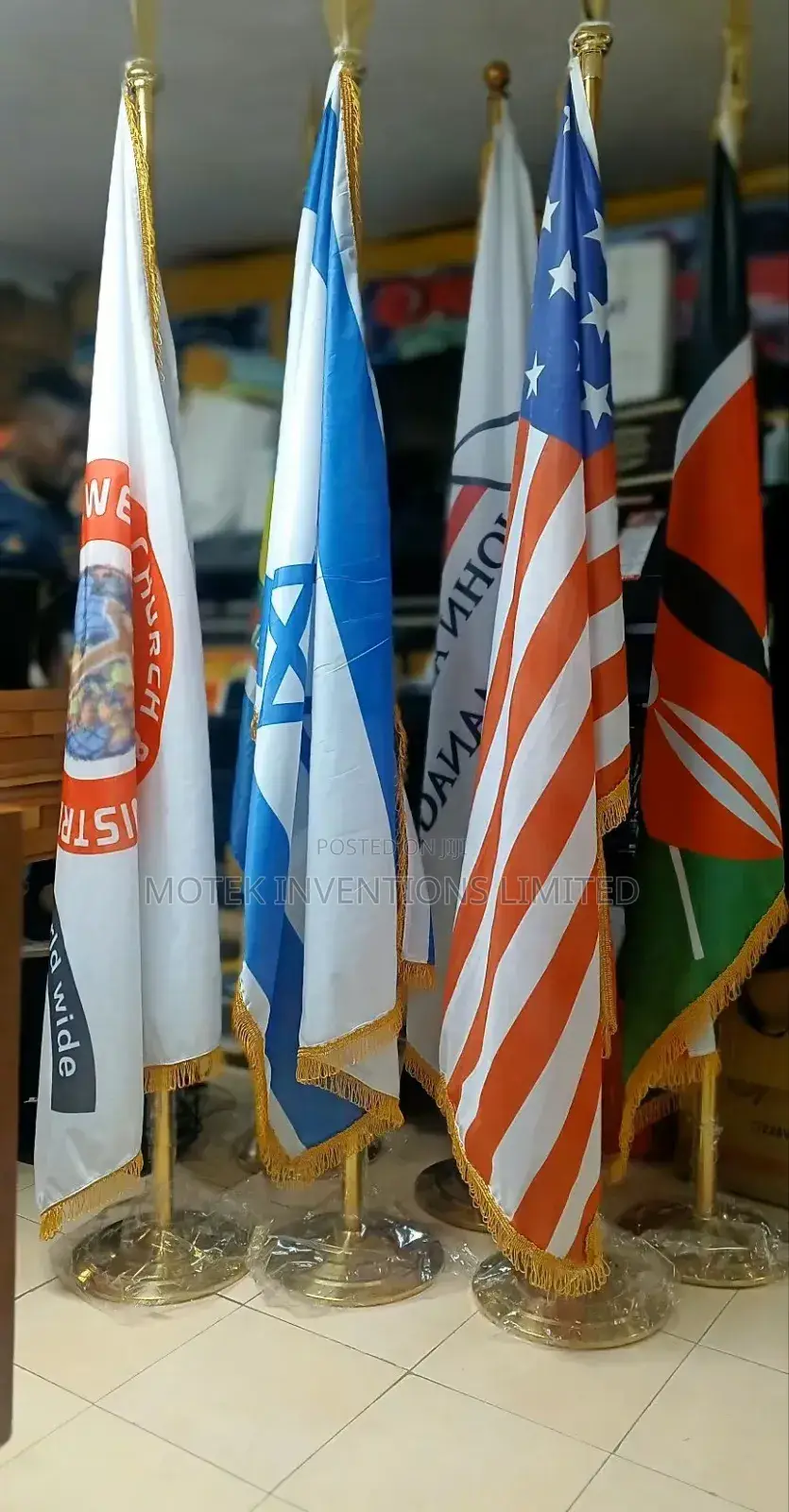 Flags and Flag Poles on Offer