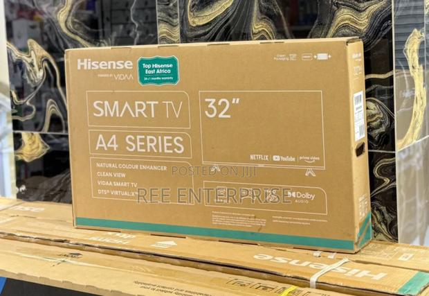 Brand New Hisense 32 A4 Smart Tv - thumbnail 2