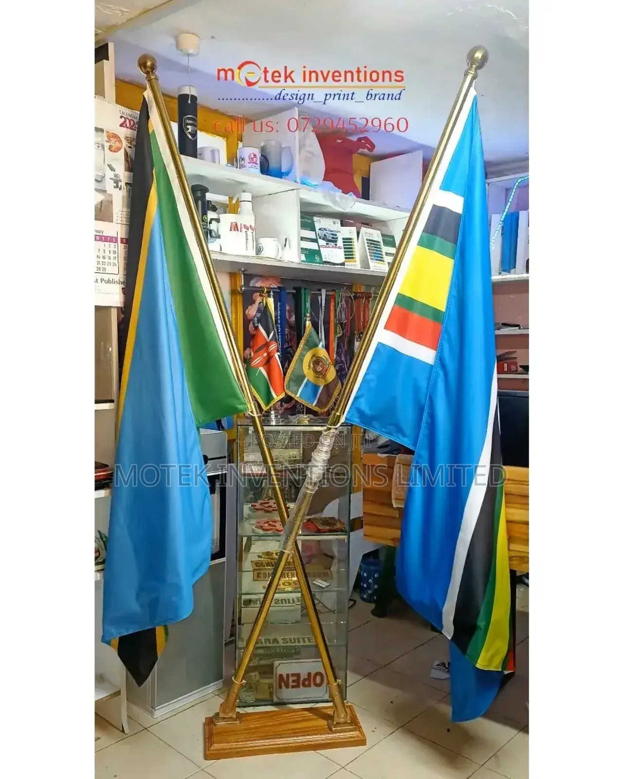 Flags and Flag Poles on Offer