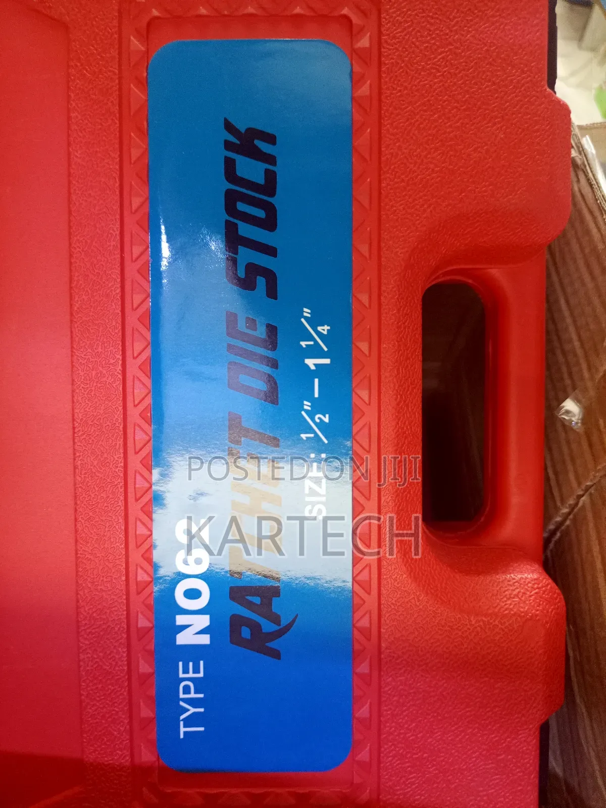 Rachet Die Stock / Pipe Threader Kit 1/2", 3/4", 1", 1-1/4"