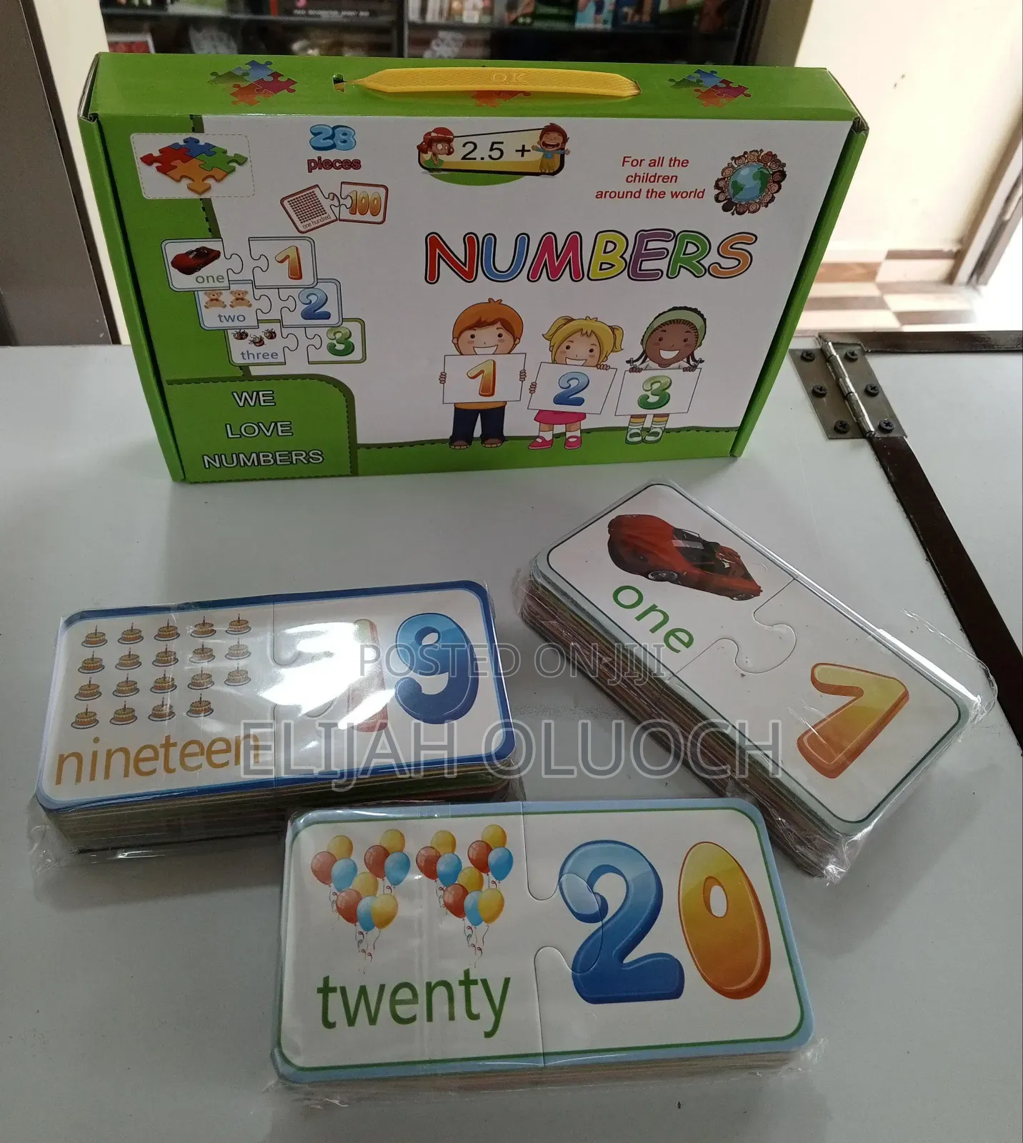 Alphabet and Numbers Puzzle