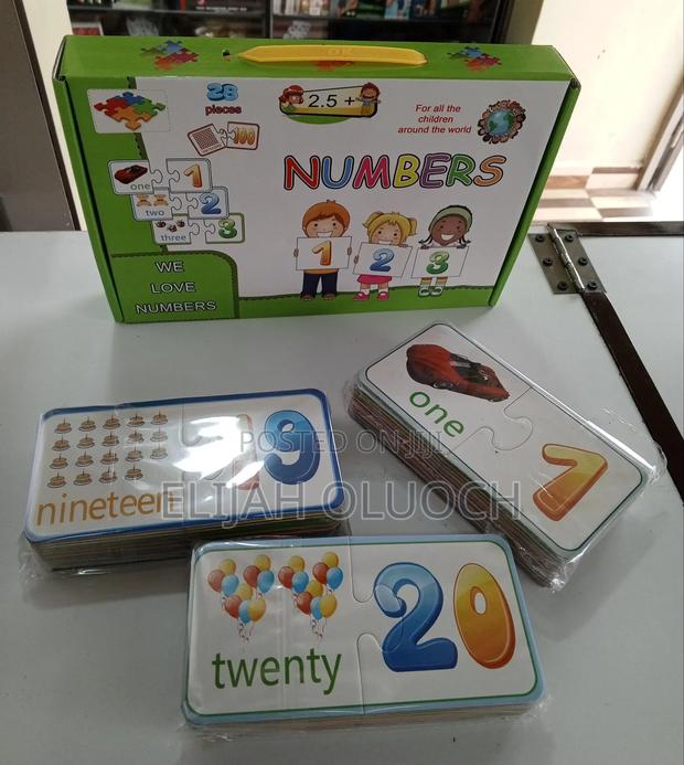 Alphabet and Numbers Puzzle