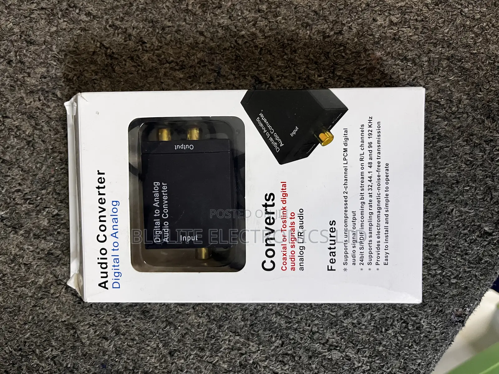 Digital to Analog Audio Converter
