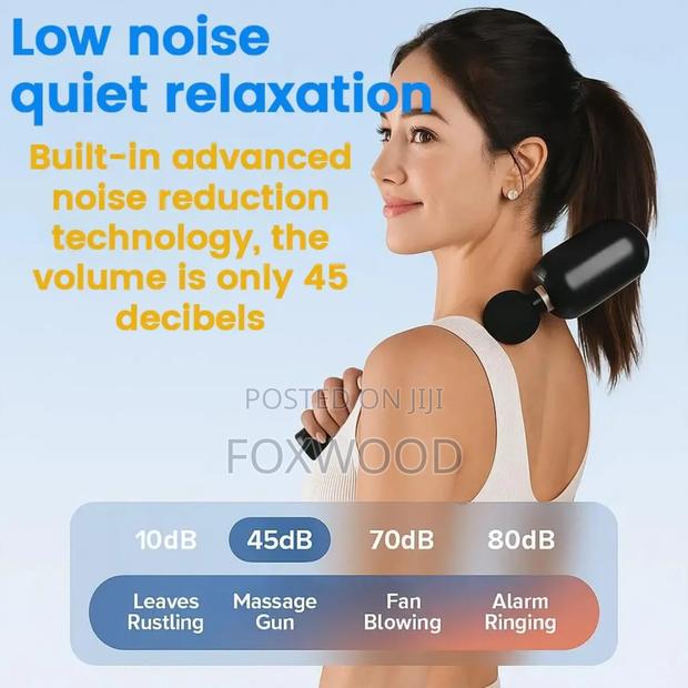 Fascial Gun Massager Handle and Elbow 3 Modes and 6 Gears - thumbnail 3